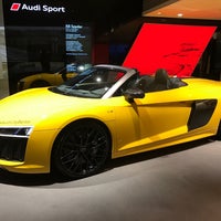 Photo taken at Audi City Berlin by William T. on 1/7/2017