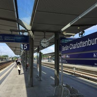Photo taken at Bahnhof Berlin-Charlottenburg by William T. on 5/30/2015