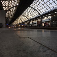 Photo taken at Bahnhof Berlin-Spandau by William T. on 9/27/2015