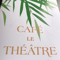 Photo taken at Café Le Théâtre by Nic D. on 4/28/2019