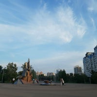 Photo taken at Меморіальний комплекс героям Чорнобиля by Juliia K. on 9/4/2016