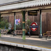 Photo taken at West Kensington London Underground Station by Krn S. on 8/25/2022