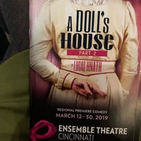 Das Foto wurde bei Ensemble Theatre Cincinnati von JoAnn R. am 3/7/2019 aufgenommen