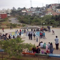 Photo taken at Céu Skate Park by Maira Y. on 8/17/2013