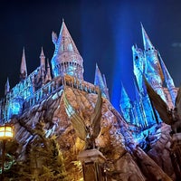 Photo taken at Nighttime Lights At Hogwarts Castle by Nessie on 9/18/2021