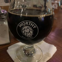 Photo taken at Worthy Brewing Company by Brandon A. on 3/22/2023