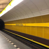 Photo taken at Metro =B= Národní třída by Larry M. on 5/4/2019
