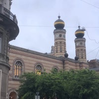 Photo taken at Rumbach utcai zsinagóga by Larry M. on 5/14/2019