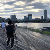 Photo taken at Osanbashi Pier by Larry M. on 9/7/2018