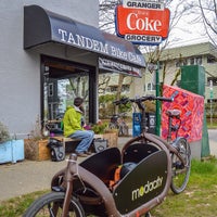 Photo taken at Tandem Bike Cafe by Chris B. on 2/23/2015