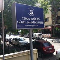 Photo taken at Cemal Reşit Rey Güzel Sanatlar Lisesi by Yagmur U. on 5/7/2013