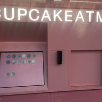 Photo taken at Sprinkles Cupcake ATM by Stephanie L. on 4/13/2014