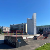 Photo taken at Площадь Революции by Artemiy P. on 7/4/2021