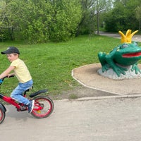 Photo taken at Мосфильмовский пруд by Artemiy P. on 5/15/2021