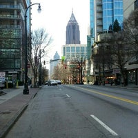 Photo taken at Peachtree St &amp;amp; 7th St by Wayne H. on 2/17/2016