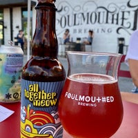 Photo taken at Foulmouthed Brewing by Andrew C. on 7/26/2020