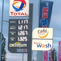 Photo taken at Total by Pascale U. on 6/17/2018