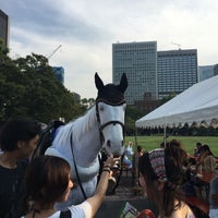 Photo taken at Hibiya Oktoberfest by tetsuya on 7/22/2018