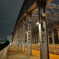 Photo taken at 桜宮橋 (銀橋) by tuda on 4/20/2024