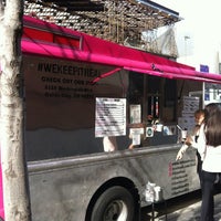 Photo taken at Coolhaus Truck by Tom C. on 1/30/2013
