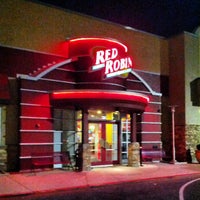 Photo taken at Red Robin Gourmet Burgers and Brews by Dan B. on 10/21/2012