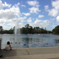 Photo taken at Hermann Park Paddle Boat by Graham C. on 3/16/2013