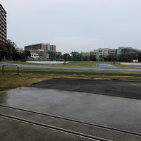 Photo taken at Nihon University Track and Field Stadium by Kiyoe K. on 11/4/2018