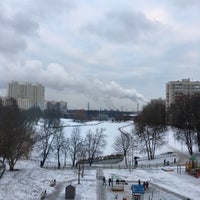 Photo taken at Беловежский пруд by Sargis B. on 12/22/2017