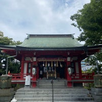 Photo taken at 当代島稲荷神社 by TT _. on 8/15/2023
