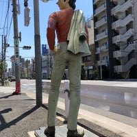 Photo taken at Statue Of Ashita-no-Joe by TT _. on 4/13/2019