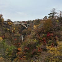 Photo taken at Naruko Gorge by Hideki K. on 11/4/2023