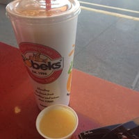 Photo taken at Robeks Fresh Juices &amp;amp; Smoothies by Kelsey W. on 4/6/2013