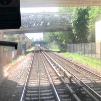 Photo taken at Devons Road DLR Station by Григорий М. on 7/9/2017