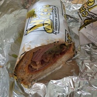 Photo taken at Which Wich? Superior Sandwiches by Jason P. on 12/26/2014