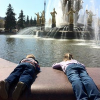 Photo taken at People’s Friendship Fountain by Сергей Б. on 5/2/2013