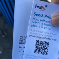 Photo taken at FedEx Office Print &amp;amp; Ship Center by Mark L. on 7/18/2021