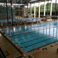 Photo taken at Singapore Sports School Swimming Pool by Jim C. on 9/1/2013