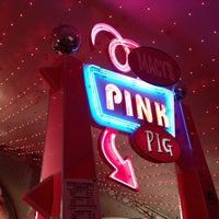 Photo taken at Macy&amp;#39;s Pink Pig by Juan M. on 12/27/2012