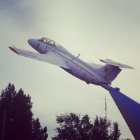 Photo taken at Памятник создателям Авиации и Авиаторам России by Dmitry M. on 6/8/2014