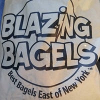 Photo taken at Blazing Bagels by Howie C. on 11/28/2015