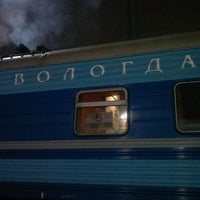 Photo taken at Поезд № 617/618 «Белые ночи» Вологда — Санкт-Петербург by doctor T. on 12/2/2012