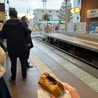 Photo taken at Setagaya Line Sangen-jaya Station by D L. on 2/2/2024