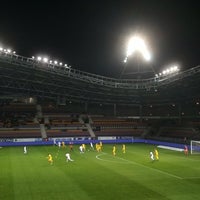 Photo taken at Borisov Arena by St. M. on 11/3/2019