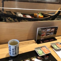 Photo taken at Sumo Sushi Boat by Rui Z. on 1/20/2018