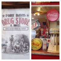 Photo taken at Fort Davis Drug Store by E O. on 3/8/2015