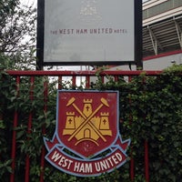 Photo taken at West Ham Utd Supporters Club by Cristina G. on 4/6/2014