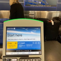 Photo taken at United Airlines Check-in by R C. on 1/3/2020
