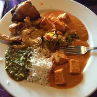 Photo taken at Saffron Indian Cuisine &amp;amp; Bar by R C. on 3/9/2017