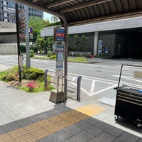 Photo taken at Osaka Marubiru Bus Stop for Osaka Airport by Shinji S. on 5/21/2023