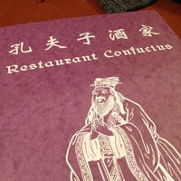 Photo taken at Restaurant Confucius by Xavier D. on 11/17/2012